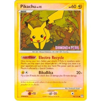 Pikachu - 94/123 (Diamond & Pearl) (094/123) (BKP)