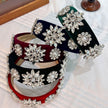 Retro Baroque Pearl Rhinestone Headband
