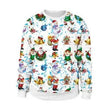 Ugly Christmas Sweater For gift Santa Deer Elf Funny Pullover