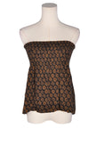FABRIKA Women Strapless Tops Regular fit in Brown - 38