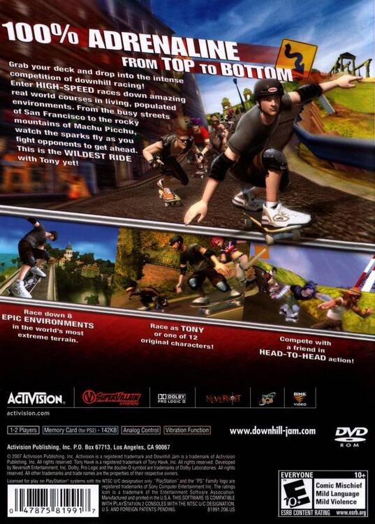 Tony Hawk's Downhill Jam (occasion)