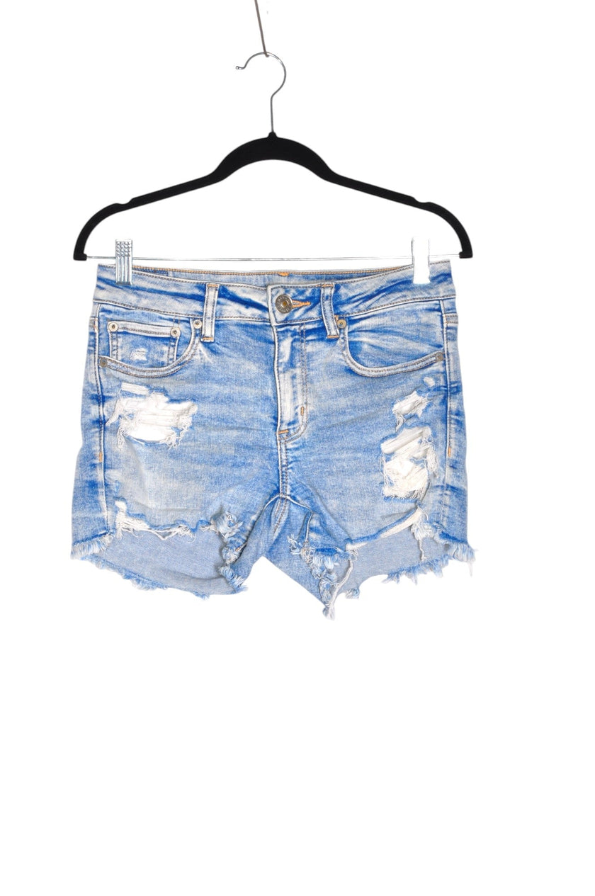 UNBRANDED Women Denim Shorts Regular fit in Blue - 6