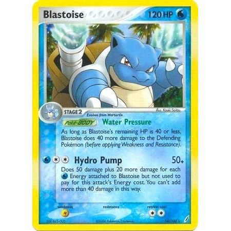 Blastoise - 14/100 (EX Crystal Guardians) (014/100) (PR)