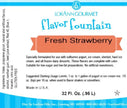 Fresh Strawberry Flavor - 4 oz. - 32 oz. - Ships Free Within Canada on Orders Above CAD $199