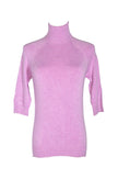 ZARA Women Turtleneck Tops Regular fit in Purple - S