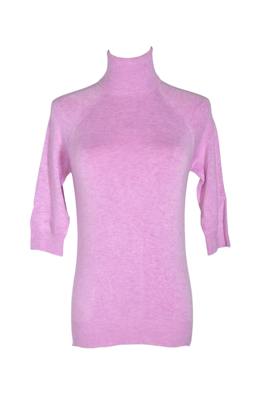 ZARA Women Turtleneck Tops Regular fit in Purple - S