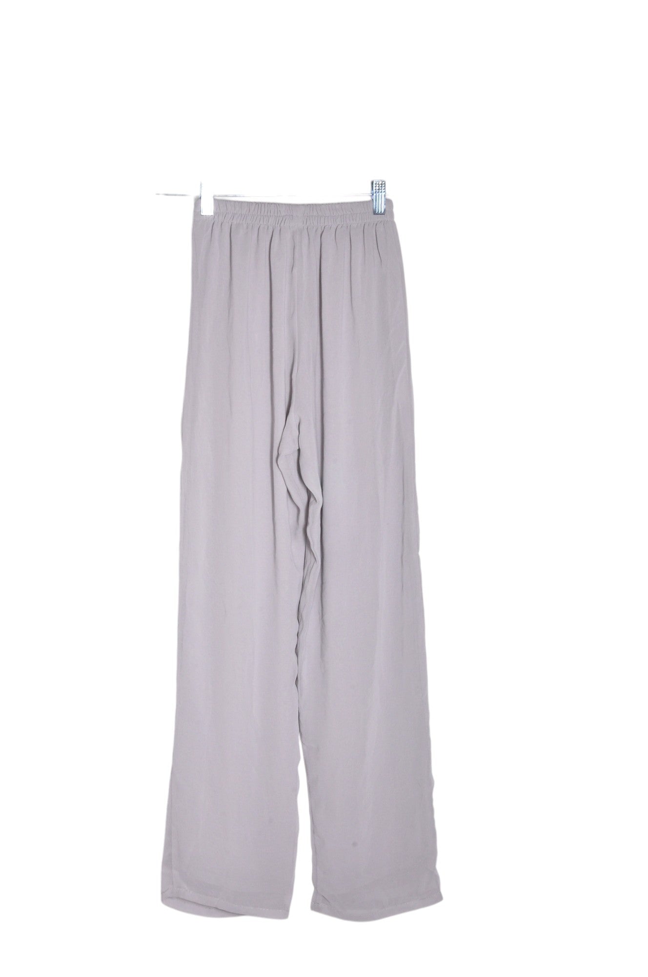 UNBRANDED Women Palazzo Pants Regular fit in Gray - S