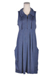 DAKINI Women Fit & Flare Dresses Regular fit in Blue - S