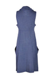 DAKINI Women Fit & Flare Dresses Regular fit in Blue - S