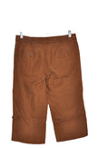 EDDIE BAUER Women Capri Pants Regular fit in Brown - 8