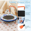 Mini Trampoline Folding Small Rebounder for Kids with Lights