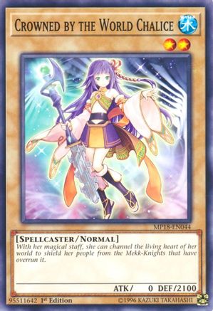 Crowned by the World Chalice (MP18-EN044) - 2018 Mega-Tins Mega Pack 1st Edition