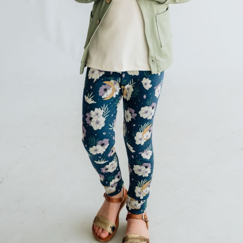 Kids' Bamboo Leggings | Dusty Lilac