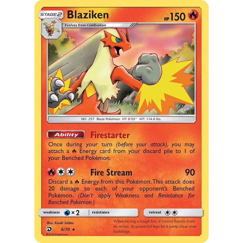 Blaziken (6/70) (DRM)