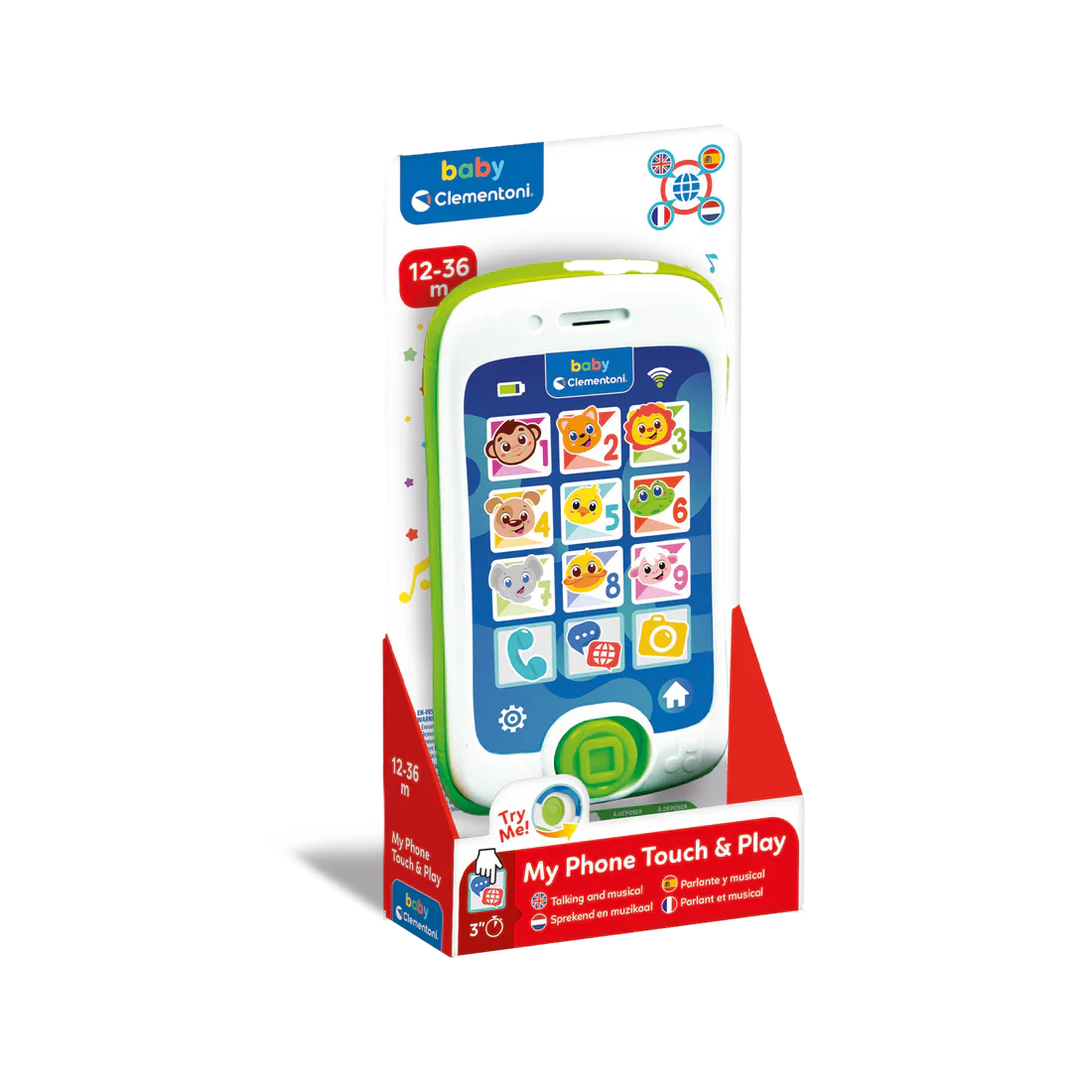 Clementoni - Smartphone tactile et interactif