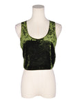 BAND OF GYPSIES Women Crop Tops Regular fit in Green - S