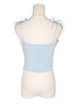GUESS Women Crop Tops Regular fit in Blue - S