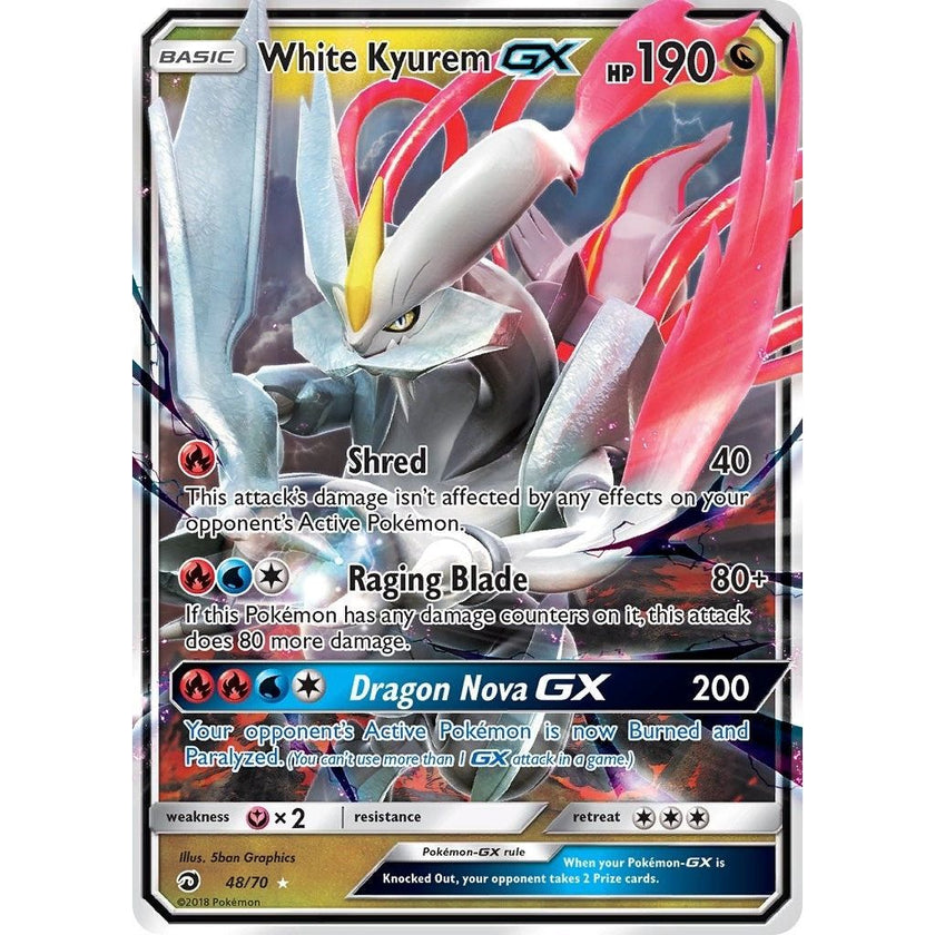 White Kyurem GX (48/70) (DRM)