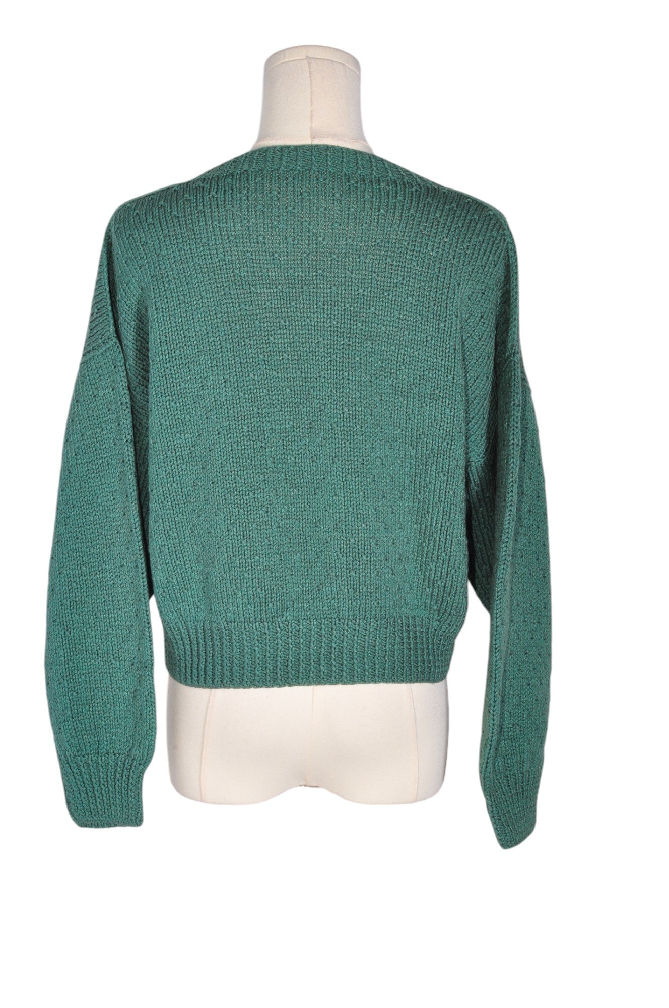 UNBRANDED Women Knit Tops Regular fit in Green - S