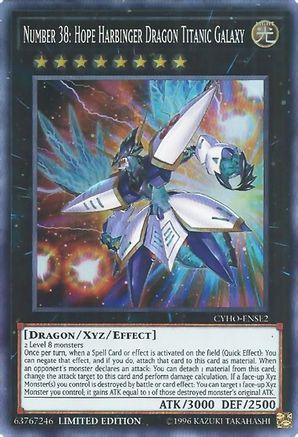 Number 38: Hope Harbinger Dragon Titanic Galaxy (CYHO-ENSE2) - Cybernetic Horizon Limited