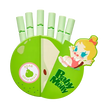 [pre order] Baby Molly Fruity Aroma Series-Magnetic Sealing Clip Storage Box Set