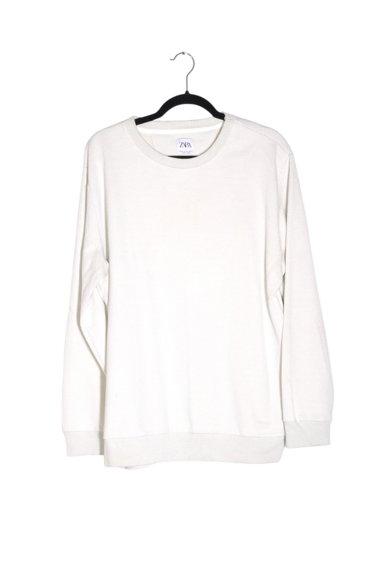 ZARA Men Sweatshirts Regular fit in White - XL