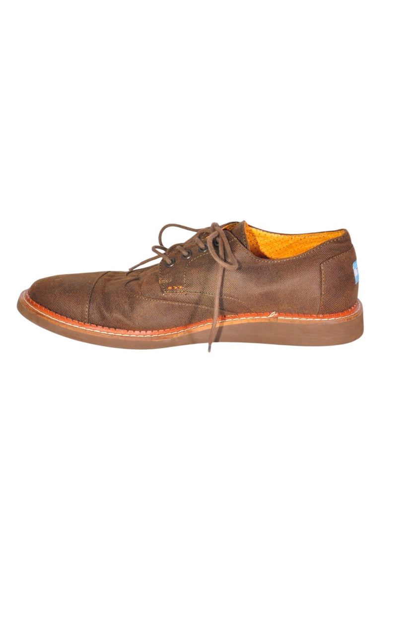 TOMS Men Flat Shoes Regular fit in Brown - 10