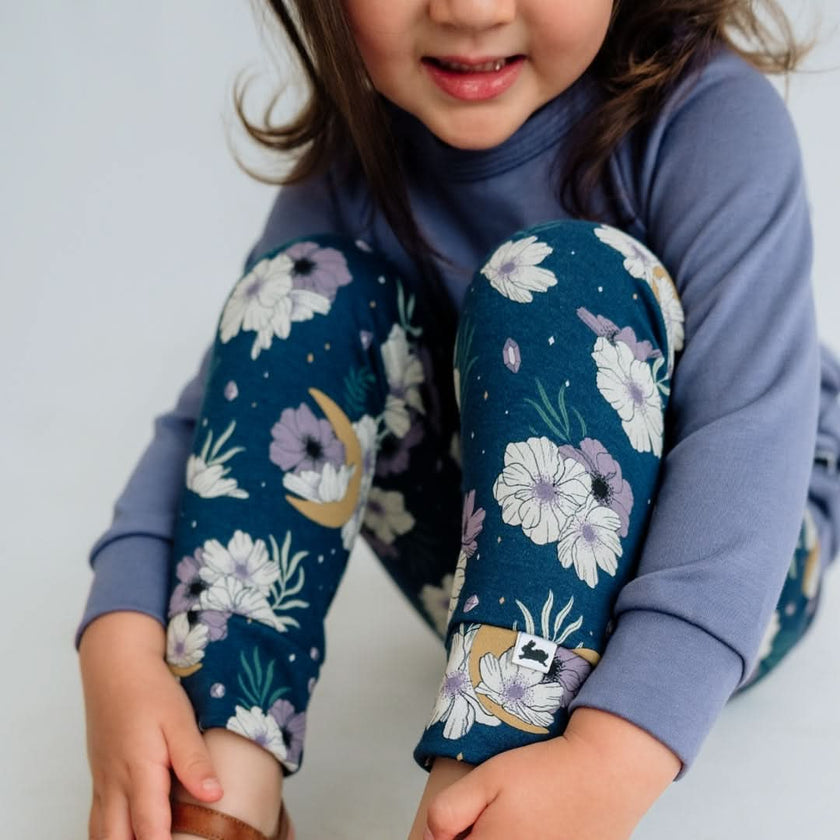 Kids' Bamboo Leggings | Twilight Grove