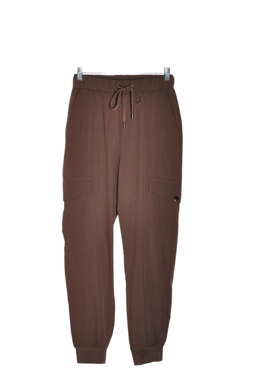 ARDENE Women Work Pants Regular fit in Brown - M