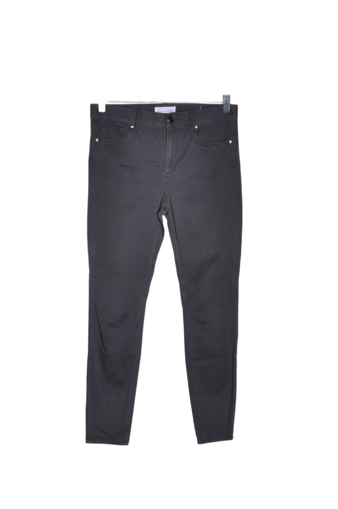 LOFT Women Skinny Jeans Regular fit in Gray - 28