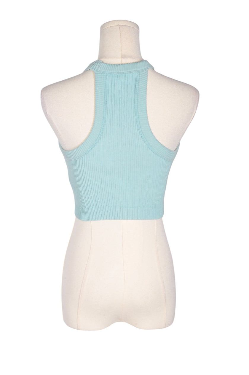 AERIE Women Crop Tops Regular fit in Blue - M
