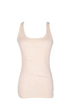 MOSSIMO Women Tank Tops Regular fit in Beige - M