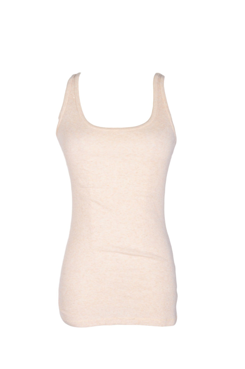 MOSSIMO Women Tank Tops Regular fit in Beige - M