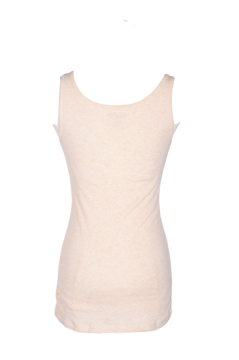 MOSSIMO Women Tank Tops Regular fit in Beige - M