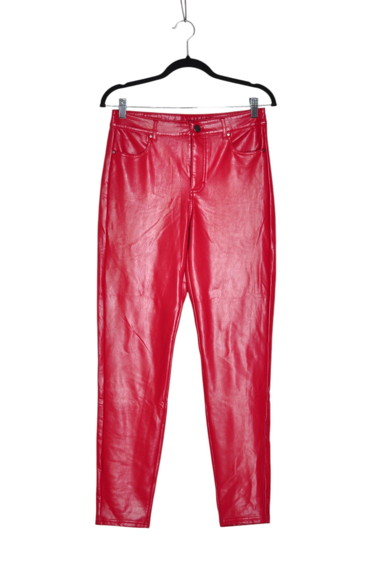 CALZEDONIA Women Work Pants Regular fit in Red - M
