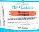 Hawaiian Pineapple Flavor - 4 oz. - 32 oz. - Ice Cream and Beverage Flavors - LorAnn Oils - Canadian Distribution - Ships Free Within Canada on Orders Above CAD $199