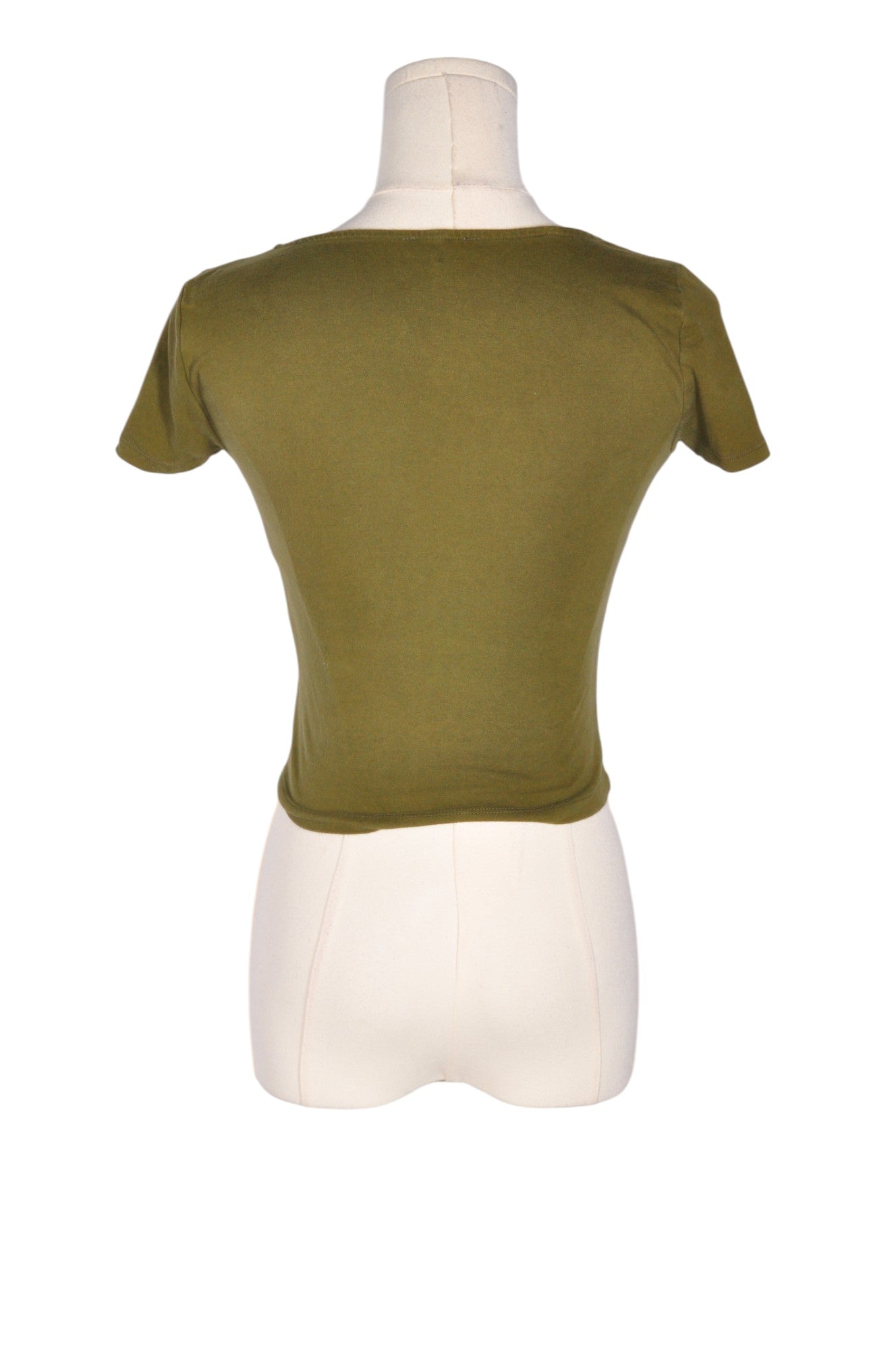 CHARLOTTE RUSSE Women Crop Tops Regular fit in Green - XS