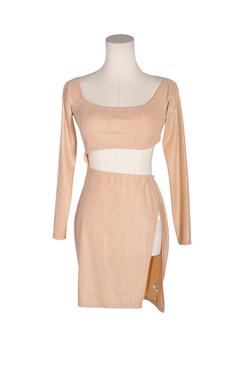 PRETTY LITTLE THING Women Bodycon Dresses Regular fit in Beige - 6