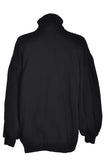 ZARA Women Turtleneck Tops Regular fit in Black - M