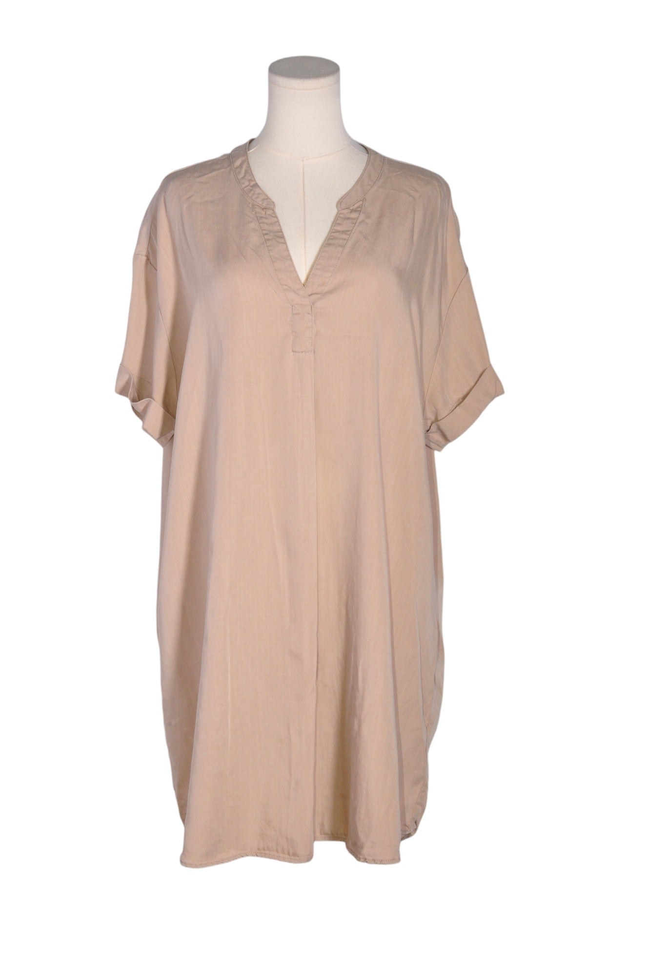 HILARY BRADLEY Women Shirt Dresses Regular fit in Beige - XXL