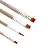 Comet - Golden Synthetic Short Handle Brush