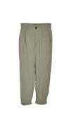 ZARA Women Trousers Regular fit in Green - M