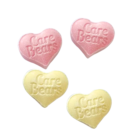 Boston America - CARE BEARS CARE-A-LOT CREW - LEMON and STRAWBERRY CANDIES - CDU