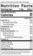Juicy Lemon Flavor Fountain - 4 oz. - 32 oz. - Ice Cream and Beverage Flavors - LorAnn Oils - Canadian Distribution - Ships Free Within Canada on Orders Above CAD $199