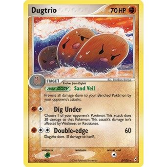 Dugtrio - 5/100 (EX Crystal Guardians) (005/100) (PR)