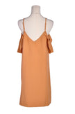 SHEIN Women Drop Waist Dresses Regular fit in Orange - L