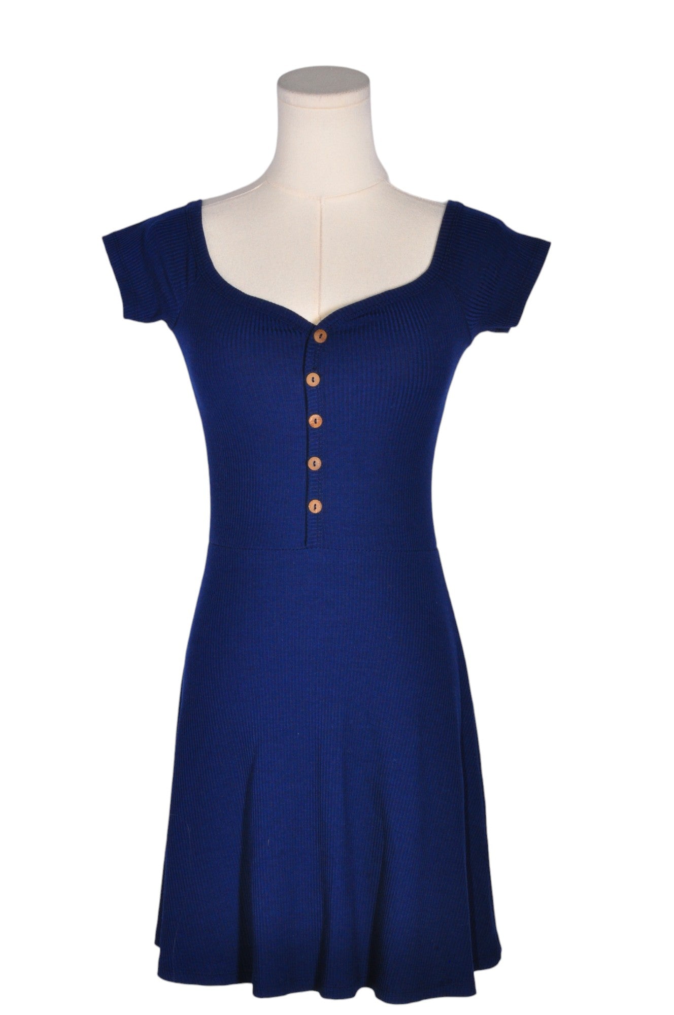 URBAN HERITAGE Women Fit & Flare Dresses Regular fit in Blue - S