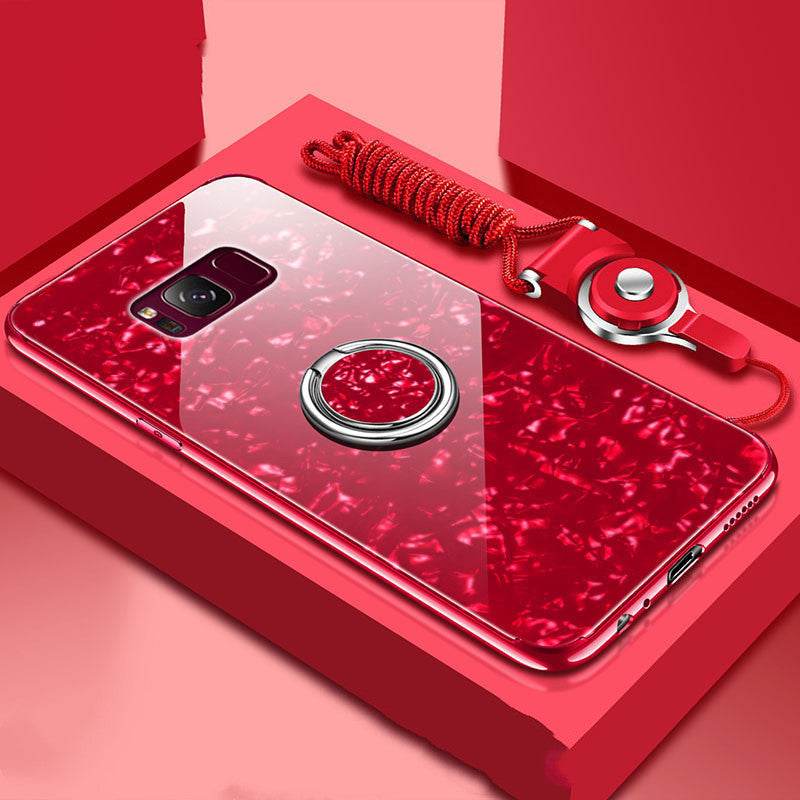 Tempered glass Samsung phone case S8 and S9