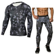 2pcs Camouflage Sport Fitness Workout Gym Outfit set