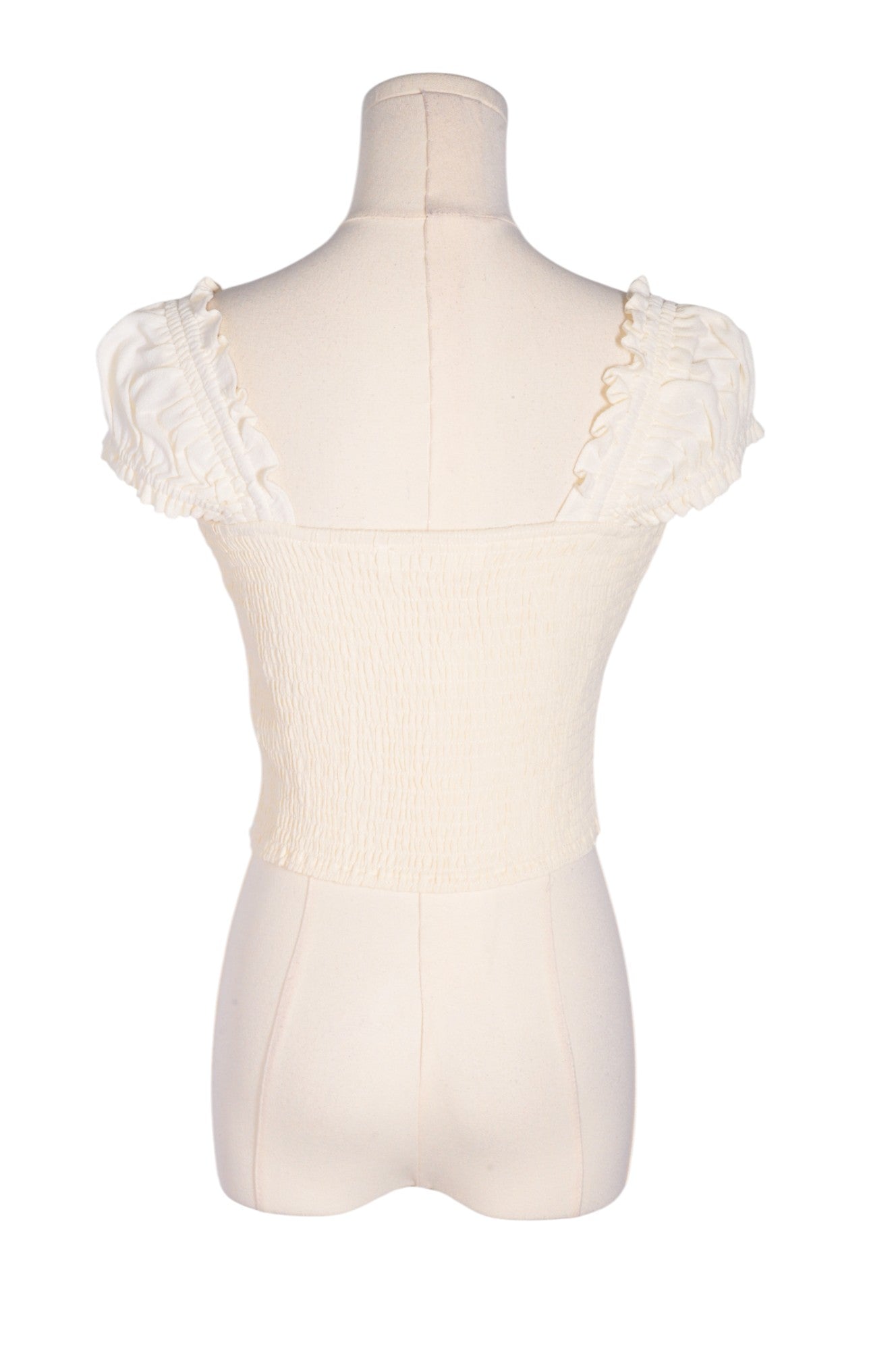 ASTR Women Crop Tops Regular fit in White - S